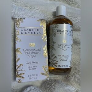 Crabtree & Evelyn body wash and hand lotion nwt